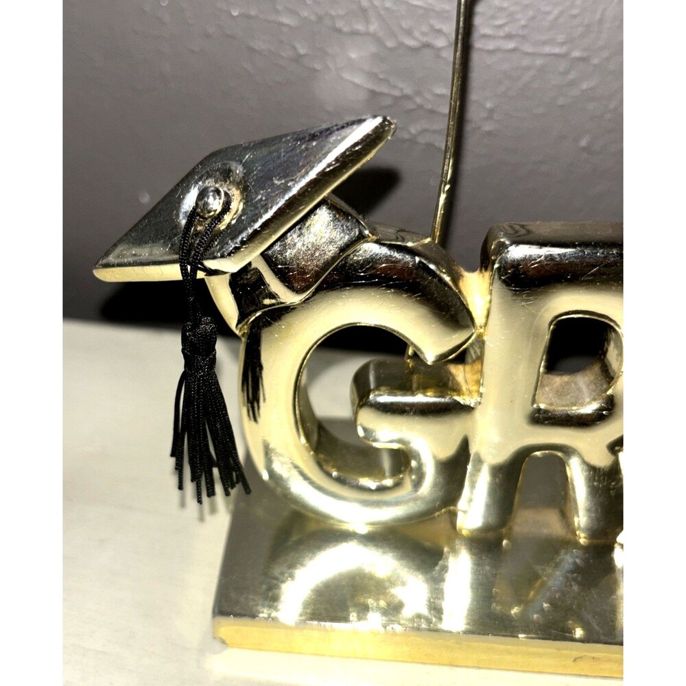 Gold Graduation Picture Holder - Picture 2 of 4